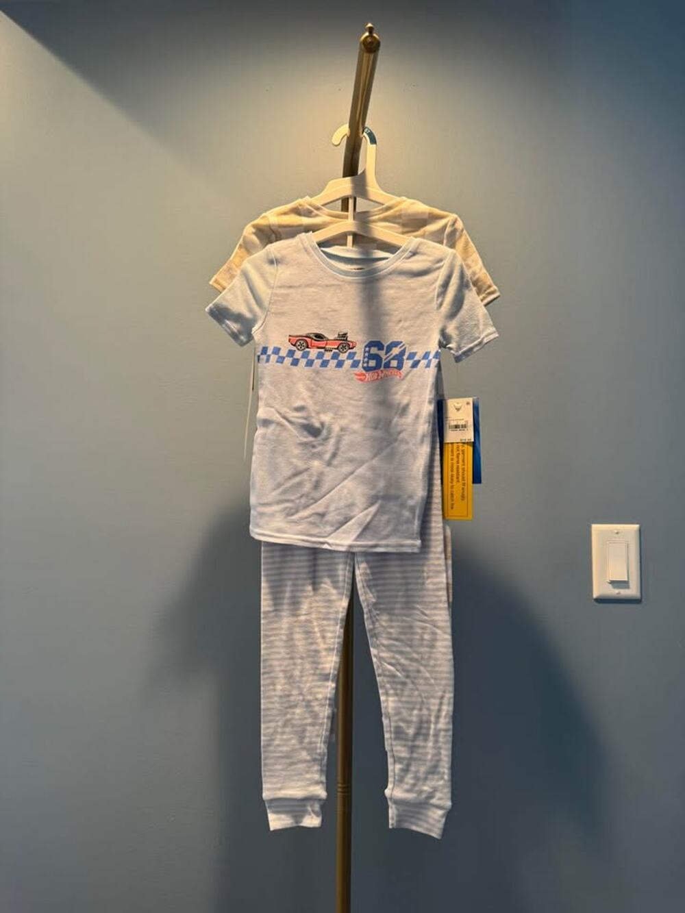 Hot Wheels 4-Piece Pajama Set Size 5T